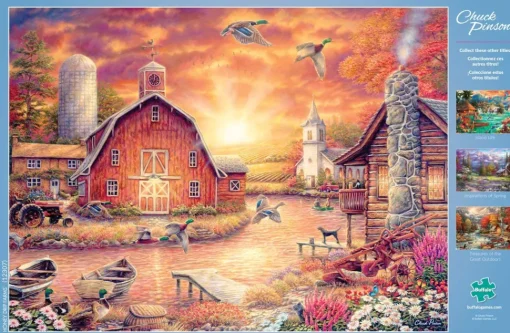 Buffalo Games - Honey Drip Farms - 1000 Piece Jigsaw Puzzle
