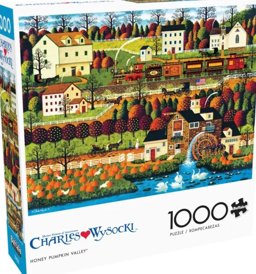 Buffalo Games - Honey Pumpkin Valley by Charles Wysocki Jigsaw Puzzle