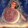 Buffalo Games - Josephine Wall - Moon Goddess (Glitter Edition) - 1000