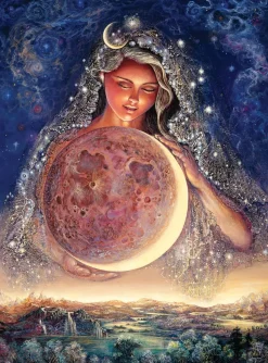Buffalo Games - Josephine Wall - Moon Goddess (Glitter Edition) - 1000