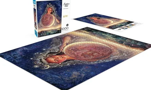 Buffalo Games - Josephine Wall - Moon Goddess (Glitter Edition) - 1000