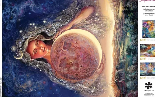 Buffalo Games - Josephine Wall - Moon Goddess (Glitter Edition) - 1000