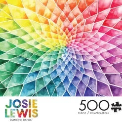 Buffalo Games - Josie Lewis - Diamond Dahlia - 500 Piece Jigsaw Puzzle