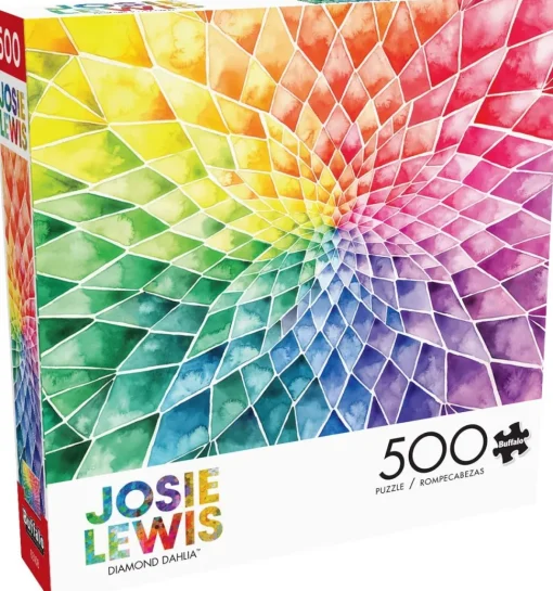 Buffalo Games - Josie Lewis - Diamond Dahlia - 500 Piece Jigsaw Puzzle