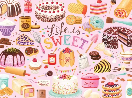 Buffalo Games - Life is Sweet - 1000 Piece Jigsaw Puzzle
