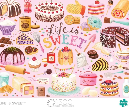 Buffalo Games - Life is Sweet - 1500 Piece Jigsaw Puzzle