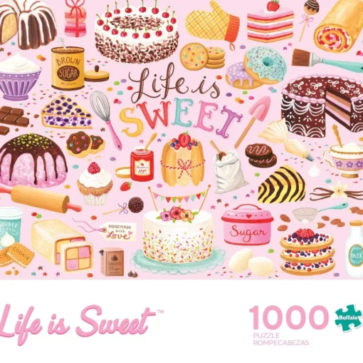 Buffalo Games - Life is Sweet - 1000 Piece Jigsaw Puzzle