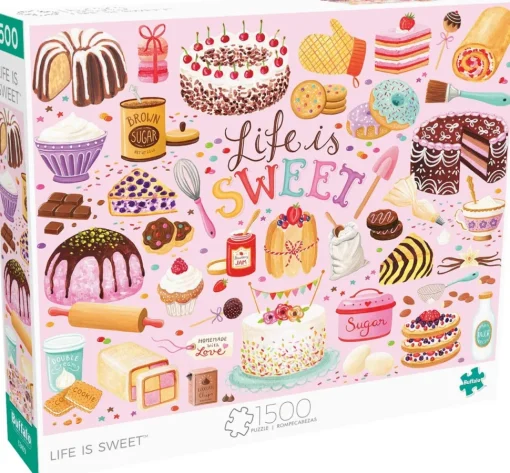 Buffalo Games - Life is Sweet - 1500 Piece Jigsaw Puzzle