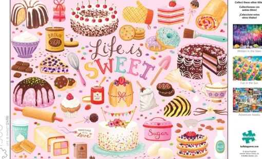 Buffalo Games - Life is Sweet - 1500 Piece Jigsaw Puzzle