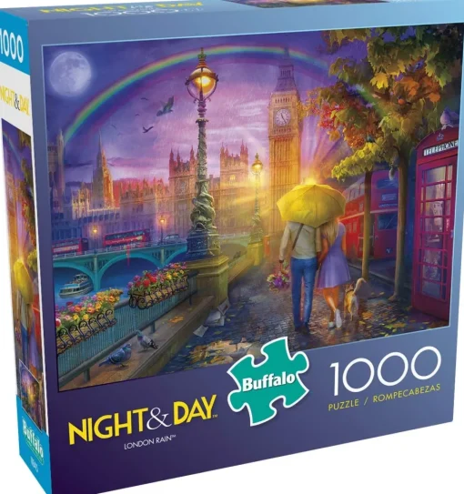Buffalo Games - London Rain - 1000 Piece Jigsaw Puzzle
