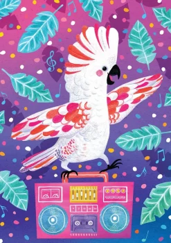 Buffalo Games - Party Parrot - 500 Piece Jigsaw Puzzle