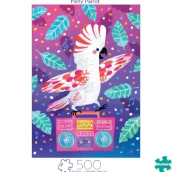 Buffalo Games - Party Parrot - 500 Piece Jigsaw Puzzle