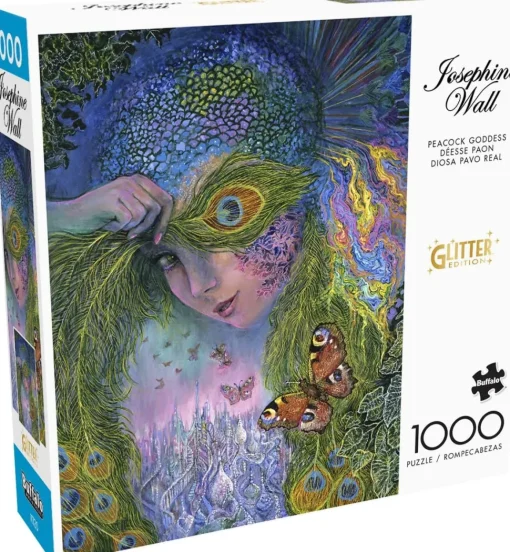 Buffalo Games - Peacock Goddess by Josephine Wall Jigsaw Puzzle (1000