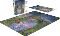 Buffalo Games - Peacock Goddess by Josephine Wall Jigsaw Puzzle (1000