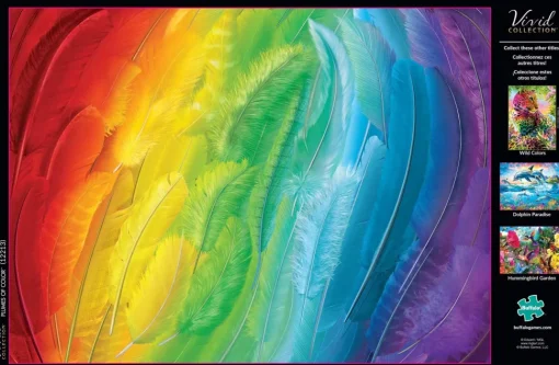 Buffalo Games - Plumes of Color Jigsaw Puzzle (1000 Pieces)