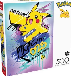 Buffalo Games - Pokemon - Electrifying - 500 Piece Jigsaw Puzzle