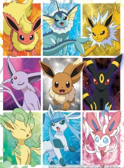 Buffalo Games - Pokemon - Eevee Montage - Multipack (3 x 300, 1 x 500p