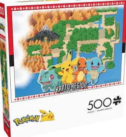 Buffalo Games - Pokemon - Kanto Region - 500 Piece Jigsaw Puzzle