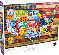Buffalo Games - Road Trip USA - 2000 Piece Jigsaw Puzzle