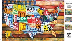 Buffalo Games - Road Trip USA - 2000 Piece Jigsaw Puzzle