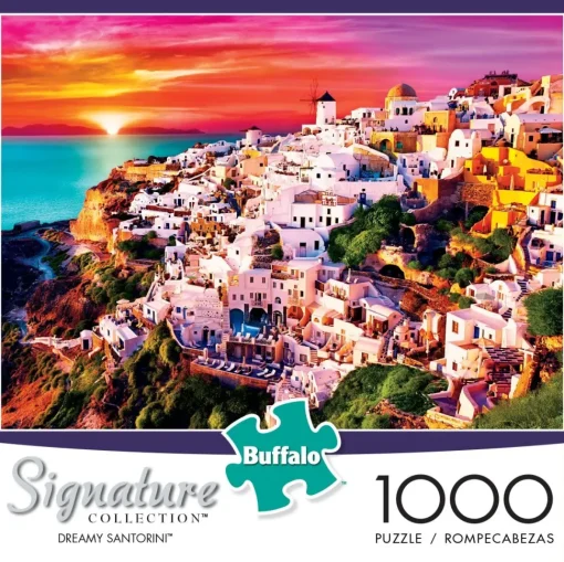 Buffalo Games - Signature Collection - Dreamy Santorini - 1000 Piece J