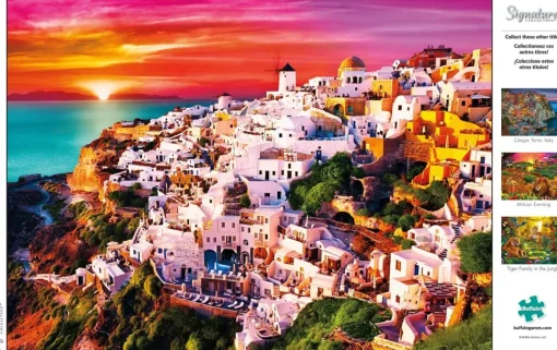 Buffalo Games - Signature Collection - Dreamy Santorini - 1000 Piece J