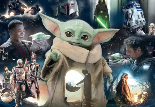 Buffalo Games - Silver Select - Star Wars - Grogu's Journey Jigsaw Puz