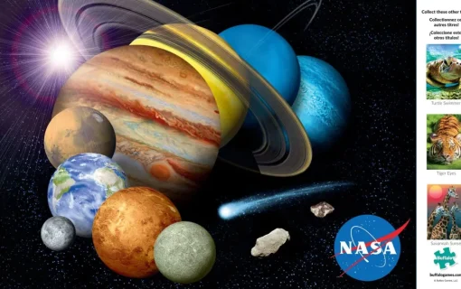 Buffalo Games - Solar System - 500 Piece Jigsaw Puzzle