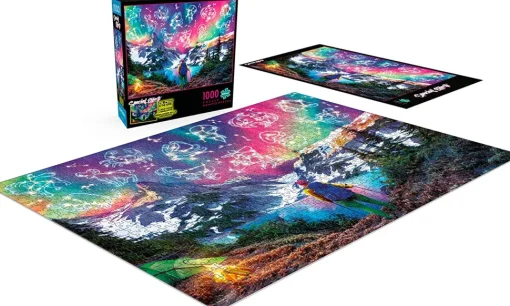 Buffalo Games - Special Effects Collection - Zodiac Mountain - Glow in
