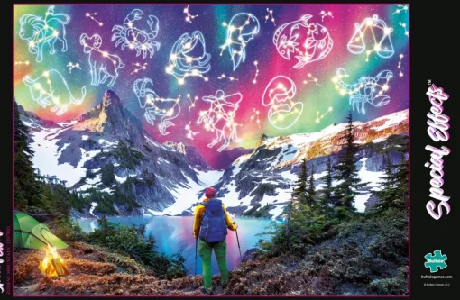 Buffalo Games - Special Effects Collection - Zodiac Mountain - Glow in