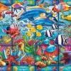 Buffalo Games - Stained Glass Aquarium - 2000 Piece Jigsaw Puzzle
