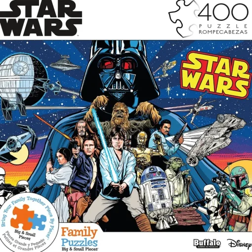 Buffalo Games - Star Wars - Comic Pinball Art Jigsaw Puzzle (400 Piece