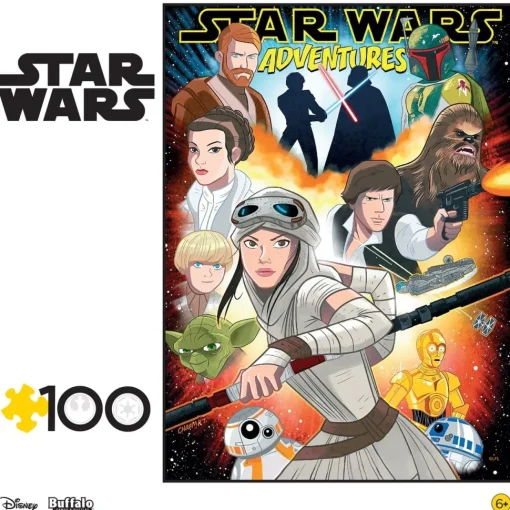 Buffalo Games - Star Wars - Adventures Jigsaw Puzzle (100 Pieces)
