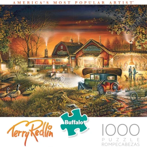 Buffalo Games - Terry Redlin - Morning Warm Up - 1000 Piece Jigsaw Puz