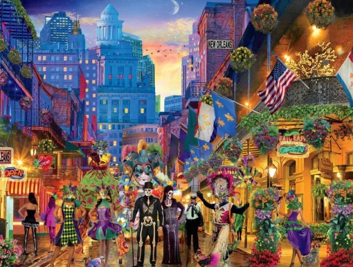 Buffalo Games - The Big Easy, New Orleans Jigsaw Puzzle (750 Pieces)