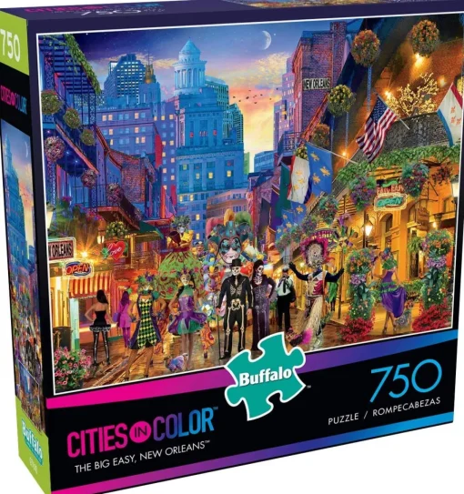 Buffalo Games - The Big Easy, New Orleans Jigsaw Puzzle (750 Pieces)