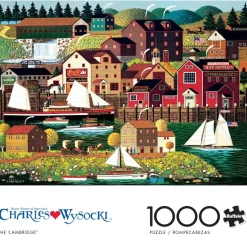 Buffalo Games - The Cambridge by Charles Wysocki Jigsaw Puzzle (1000 P