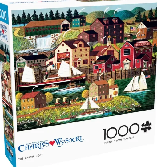 Buffalo Games - The Cambridge by Charles Wysocki Jigsaw Puzzle (1000 P