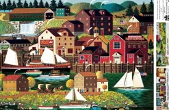 Buffalo Games - The Cambridge by Charles Wysocki Jigsaw Puzzle (1000 P