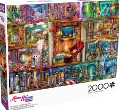 Buffalo Games - The Grand Fiction Library by Aimee Stewart Jigsaw Puzz