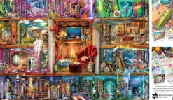 Buffalo Games - The Grand Fiction Library by Aimee Stewart Jigsaw Puzz