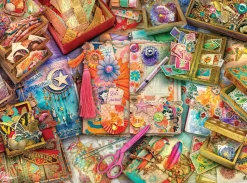 Buffalo Games - The Junk Journaler's Desk by Aimee Stewart Jigsaw Puzz