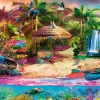 Buffalo Games - Tropical Island Holiday - 1500 Piece Jigsaw Puzzle
