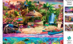 Buffalo Games - Tropical Island Holiday - 1500 Piece Jigsaw Puzzle