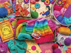 Buffalo Games - Vintage Knitting by Aimee Stewart Jigsaw Puzzle (1000