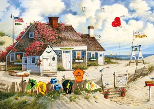 Buffalo Games Charles Wysocki - Root Beer Break at The Butterfields -