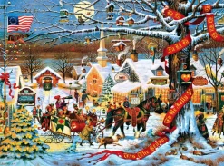 Buffalo Games Charles Wysocki: Small Town Christmas - 1000 Piece Jigsa