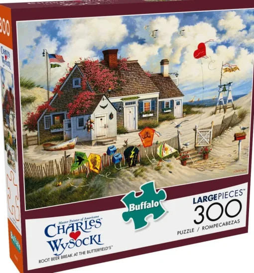Buffalo Games Charles Wysocki - Root Beer Break at The Butterfields -