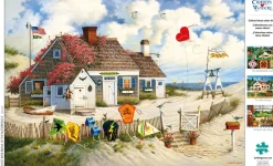 Buffalo Games Charles Wysocki - Root Beer Break at The Butterfields -