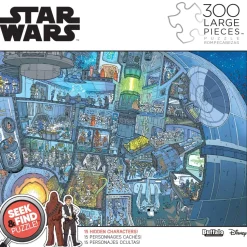 Buffalo Games Star Wars - Seek & Find - The Death Star - 300 Large Pie